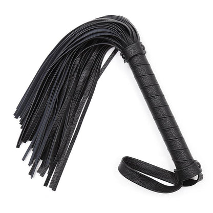 GAMME BDSM LATETOBED - FLAGELLATEUR CLASSIQUE 42 CM NOIR