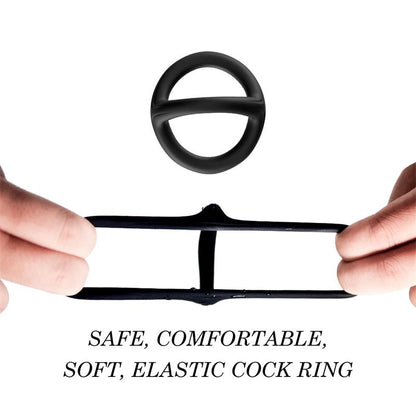 URBAN SKY - CLASSIC PENIS RING BLACK