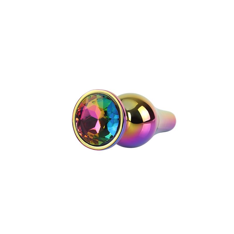 CHISA - CLASSIC RAINBOW BUTT PLUG 3.7