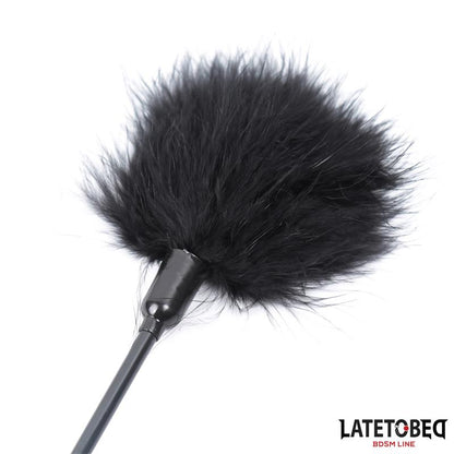 LATETOBED BDSM LINE - CLASSIC TICKLER BLACK 41CM