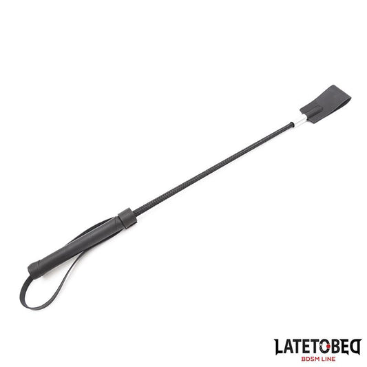 LATETOBED BDSM LINE - CLASSIC WHIP BLACK 45CM