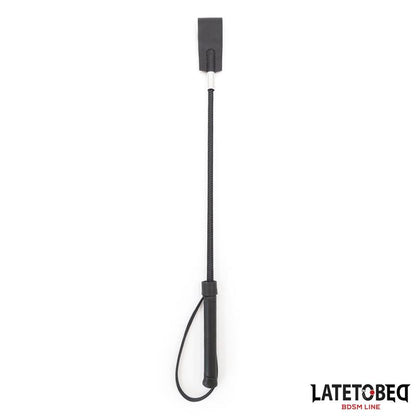LATETOBED BDSM LINE - CLASSIC WHIP BLACK 45CM