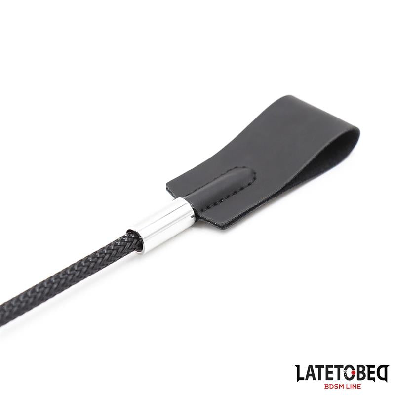 LATETOBED BDSM LINE - CLASSIC WHIP BLACK 45CM
