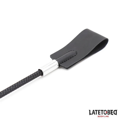 LATETOBED BDSM LINE - CLASSIC WHIP BLACK 45CM