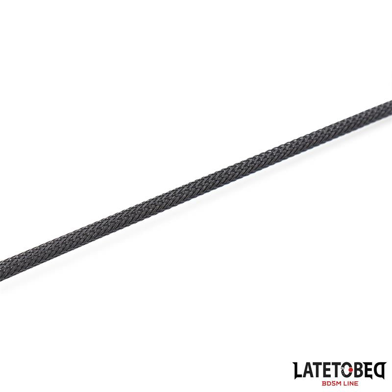 LATETOBED BDSM LINE - CLASSIC WHIP BLACK 45CM