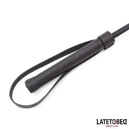 LATETOBED BDSM LINE - CLASSIC WHIP BLACK 45CM