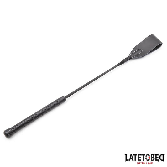 LATETOBED BDSM LINE - CLASSIC WHIP BLACK 60CM