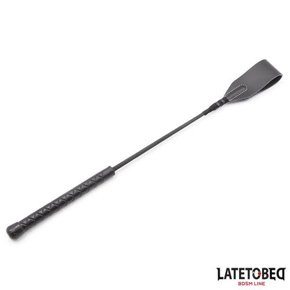 LATETOBED BDSM LINE - CLASSIC WHIP BLACK 60CM
