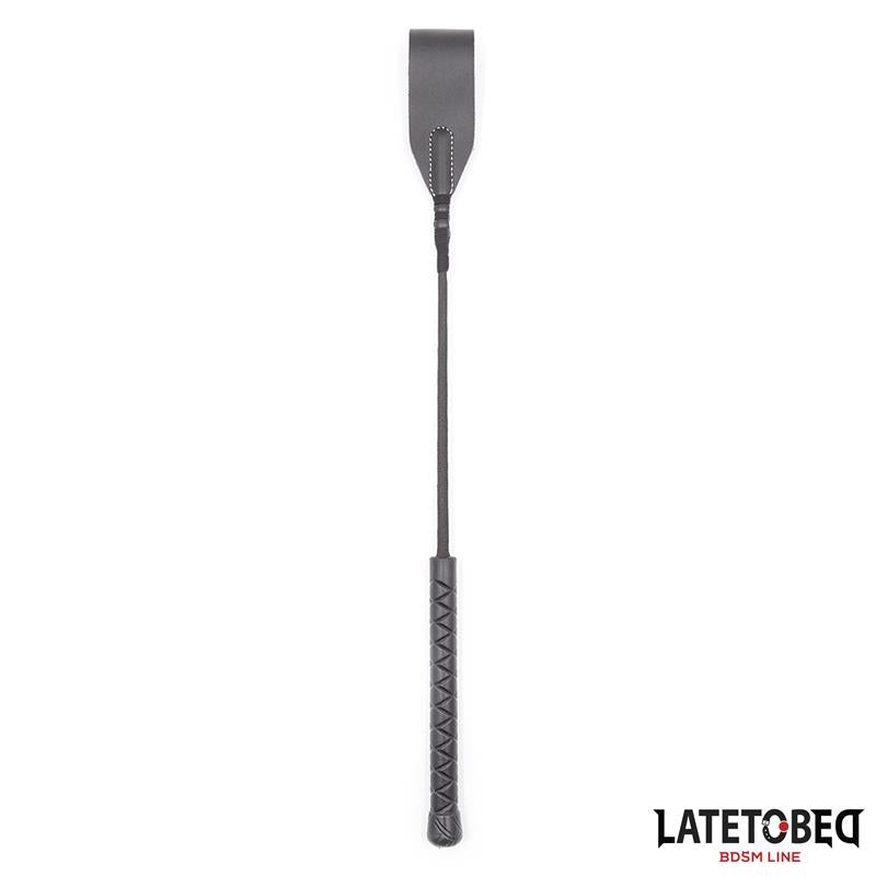 LATETOBED BDSM LINE - CLASSIC WHIP BLACK 60CM