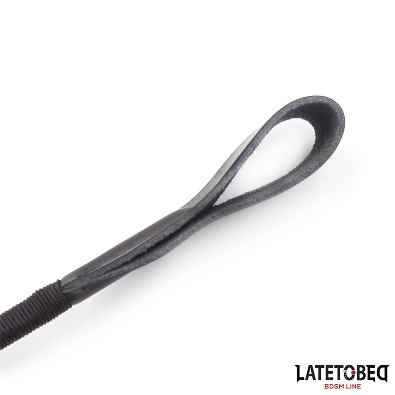 LATETOBED BDSM LINE - CLASSIC WHIP BRAIDED HANDLE 60CM