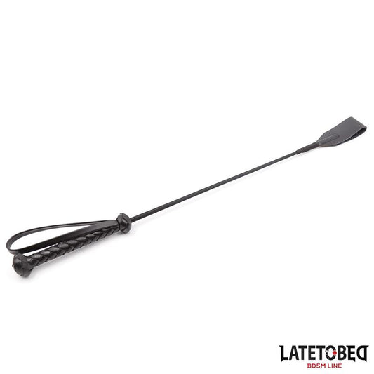LATETOBED BDSM LINE - CLASSIC WHIP BRAIDED HANDLE 60CM