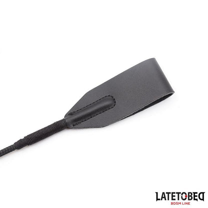 LATETOBED BDSM LINE - CLASSIC WHIP BRAIDED HANDLE 60CM