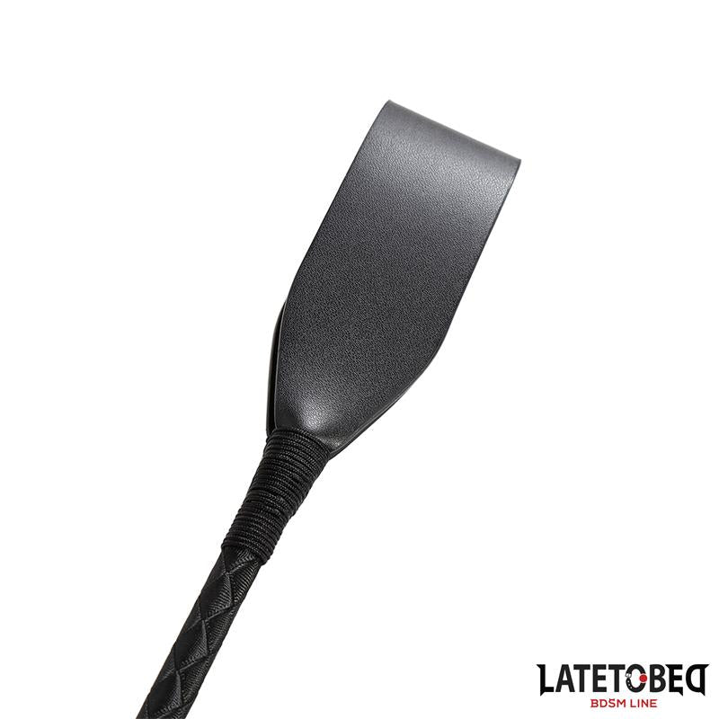 LATETOBED BDSM LINE - CLASSIC WHIP GOLDEN METAL 45CM