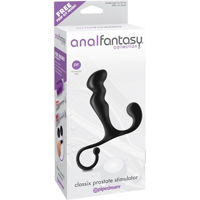 ANAL FANTASY COLLECT. - CLASSIX PROSTATE STIMULATOR BLACK