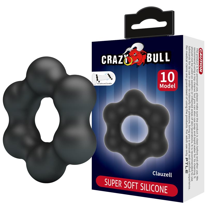 CRAZY BULL - CLAUZELL COCK RING SILICONE MOD 10