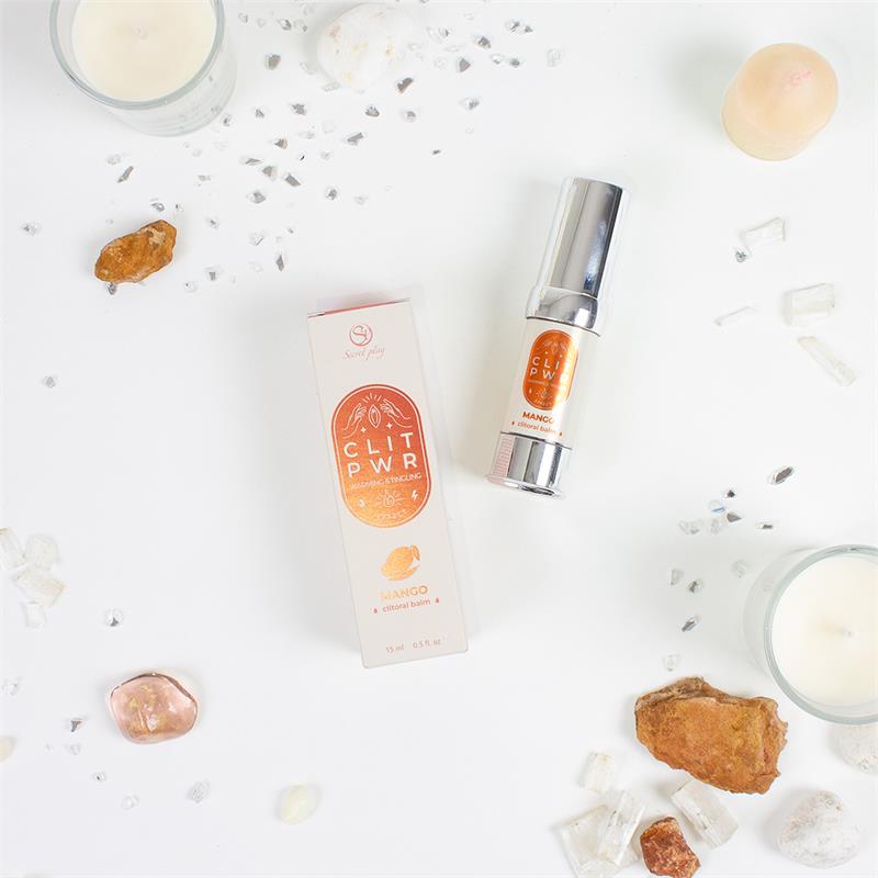 SECRET PLAY - CLIT PWR CLÍTORIS STIMULATING BALM MANGO 15 ML
