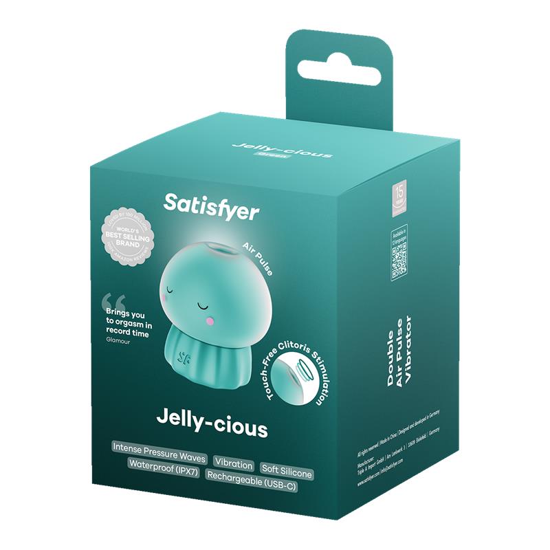 SATISFYER - CLIT SUCKER JELLY-CIOUS