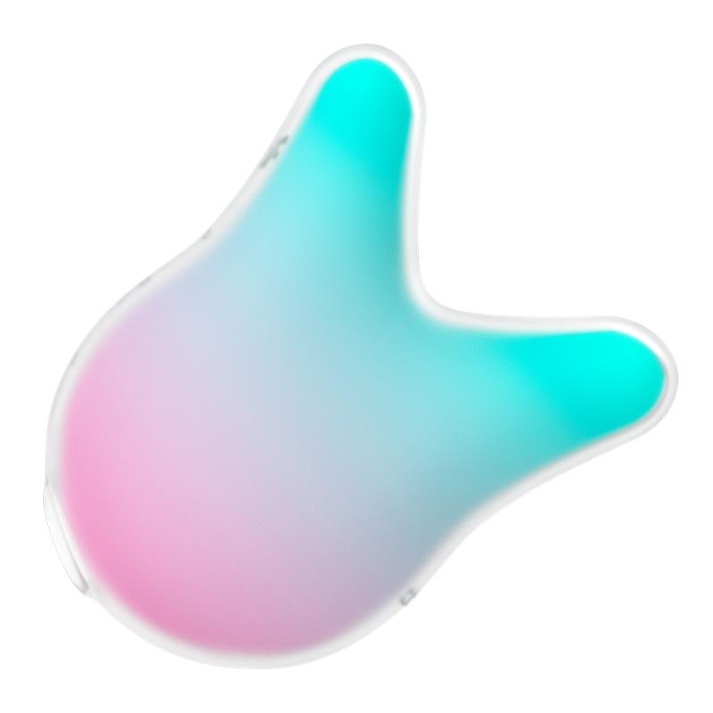 SATISFYER - MERMAID VIBES STIMULATOR & VIBRATOR MINT AND PINK