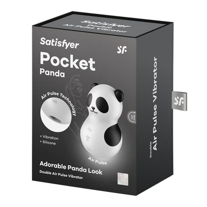SATISFYER - CLIT SUCKER WITH VIBRATION POCKET PANDA