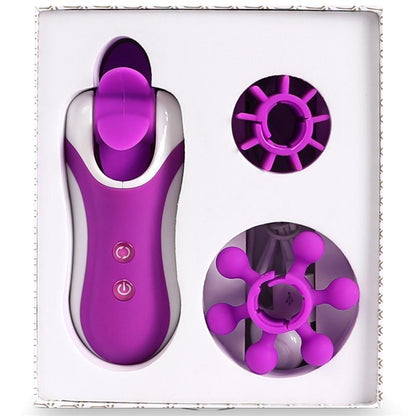 FEELZTOYS - CLITELLA ORAL SEX CLITORAL STIMULATOR PURPLE