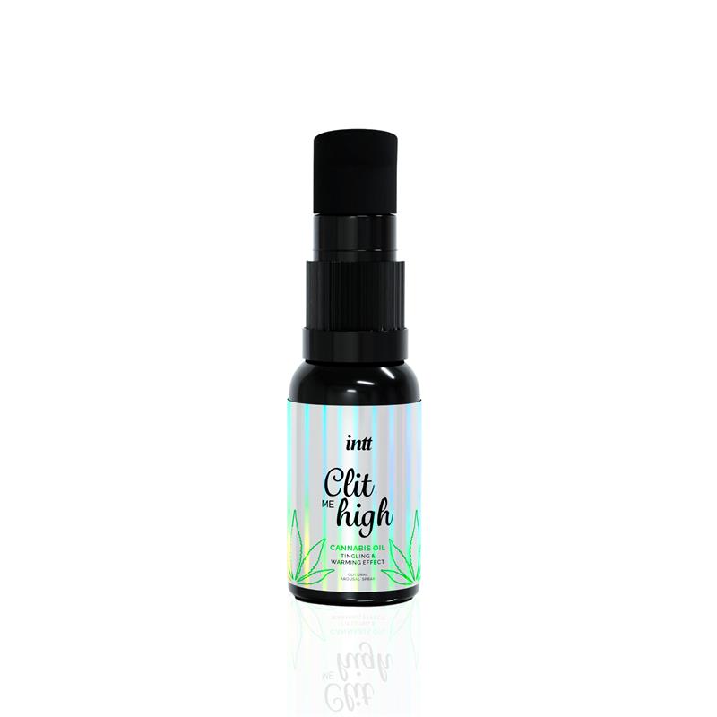 INTT - CLITORIS STIMULATOR CLIT ME HIGH WITH CANNABIS SEED OIL