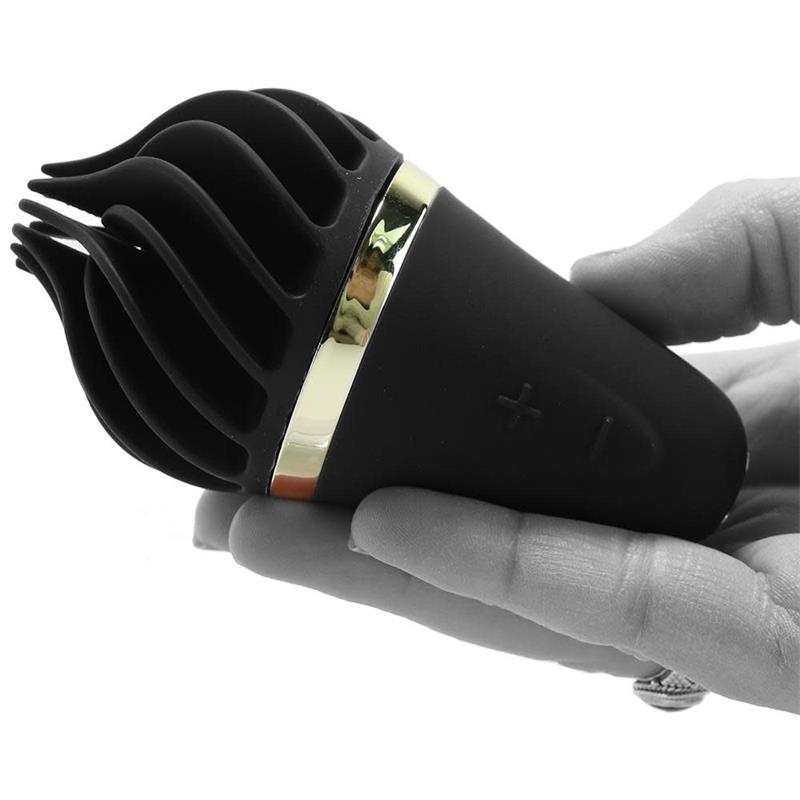 SATISFYER - CLITORIS STIMULATOR LAYONS BLACK/GOLD