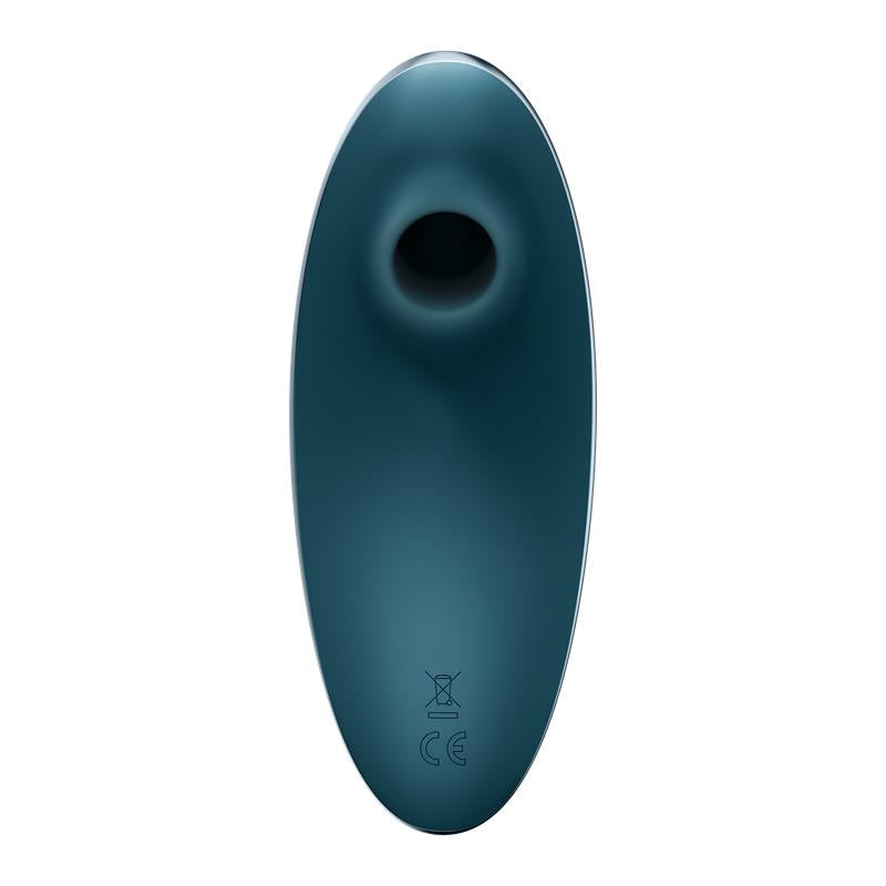 SATISFYER - CLITORIS SUCKER AND VIBRATION VULVA LOVER 1 BLUE