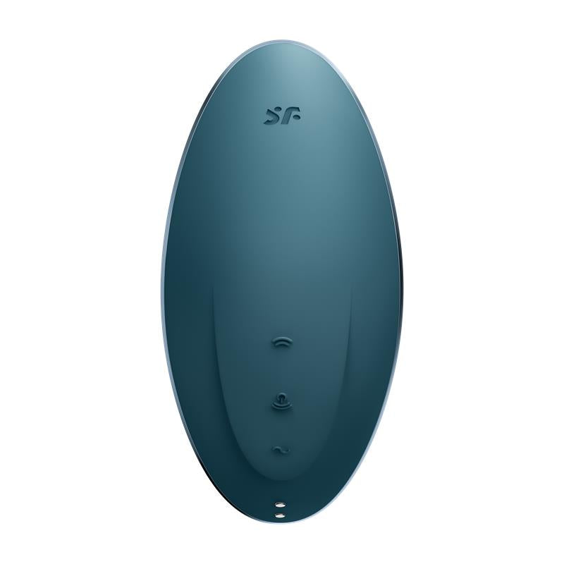 SATISFYER - CLITORIS SUCKER AND VIBRATION VULVA LOVER 1 BLUE