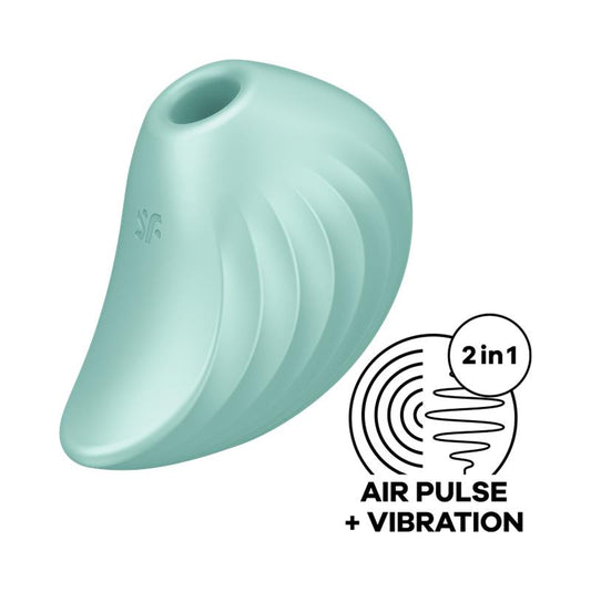 SATISFYER - CLITORIS SUCKER PEARL DRIVER MINT