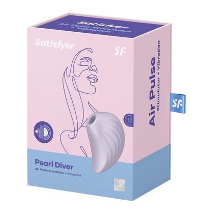 SATISFYER - CLITORIS SUCKER PEARL DRIVER VIOLET