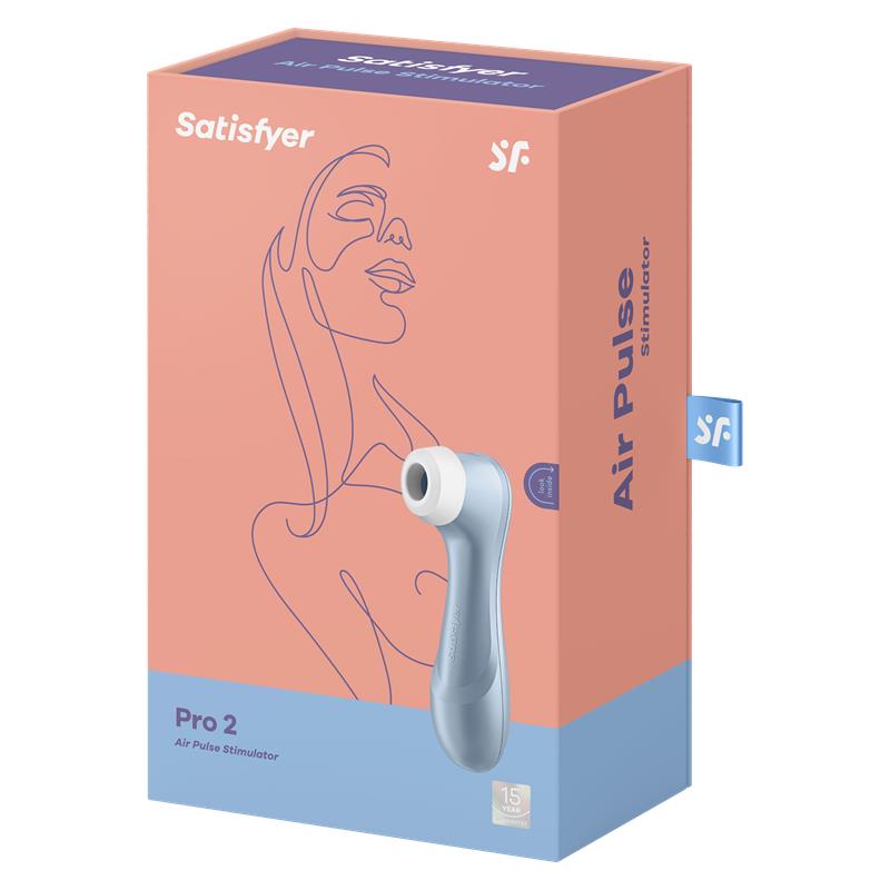 SATISFYER - CLITORIS SUCKER PRO 2 NEXT GEN BLUE