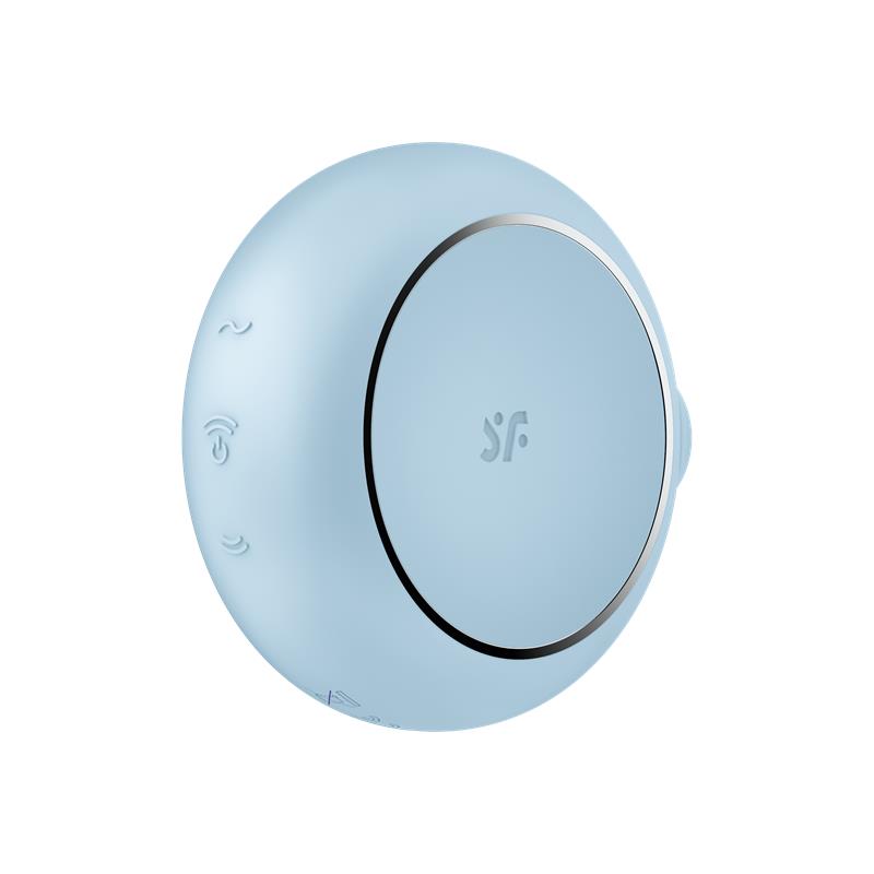 SATISFYER - CLITORIS SUCKER PRO TO GO 3 BLUE