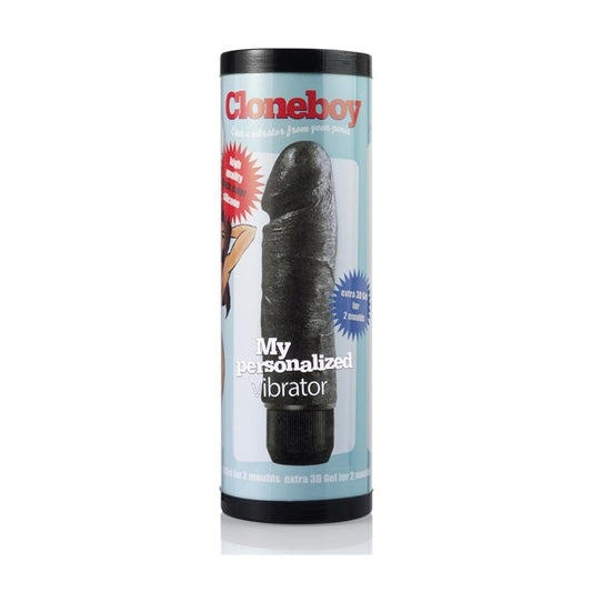 CLONEBOY - DILDO WITH VIBRATION BLACK