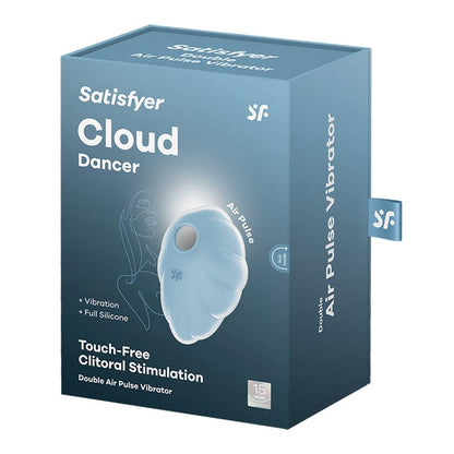 SATISFYER - CLOUD DANCER CLIT SUCKER AND VIBE BLUE