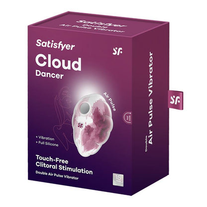 SATISFYER - CLOUD DANCER CLIT SUCKER AND VIBE RED PRINT