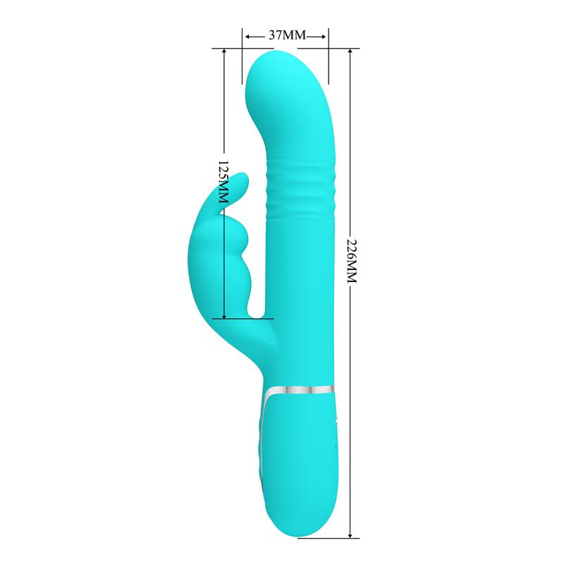 PRETTYLOVE - COALE THRUSTING AND ROTATING BALLS VIBRATOR USB