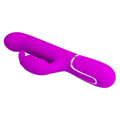 PRETTYLOVE - COALE THRUSTING AND ROTATING RABBIT VIBRATOR USB