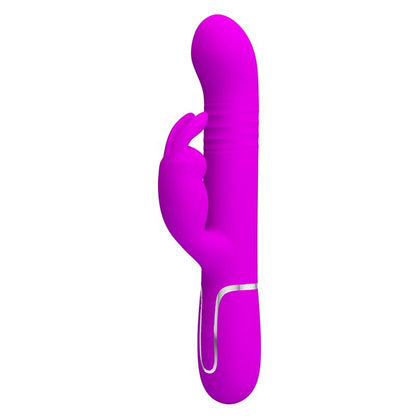PRETTYLOVE - COALE THRUSTING AND ROTATING RABBIT VIBRATOR USB