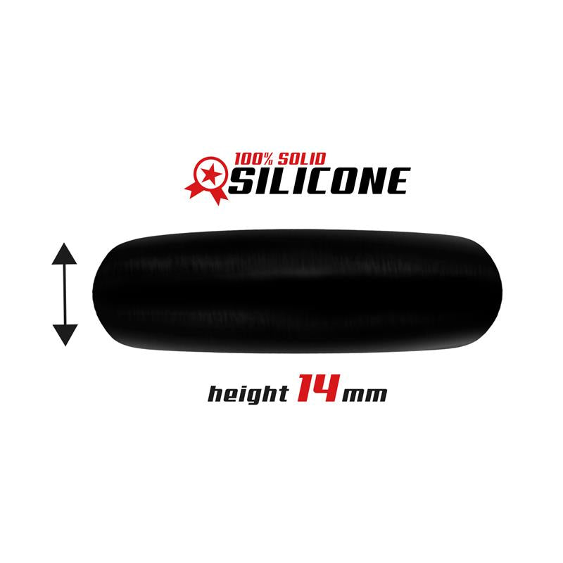BEAST RINGS - COCK RING SOLID SILICONE 3.5 CM BLACK