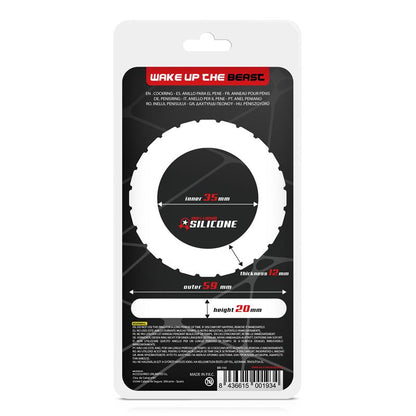 BEAST RINGS - COCK RING TURBINE LIQUID SILICONE 35 MM