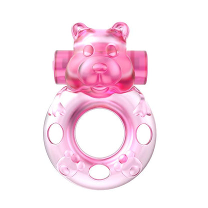 BAILE - COCK RING WITH VIBRATING BULLET BEAR