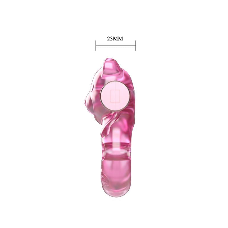 BAILE - COCK RING WITH VIBRATING BULLET BEAR