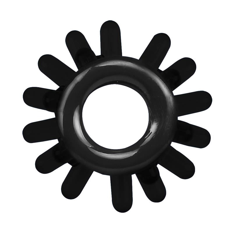 CHISA - COCK RINGS SET-BLACK