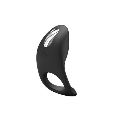 PRETTYLOVE - COCKRING GEMMA USB SILICONE BLACK