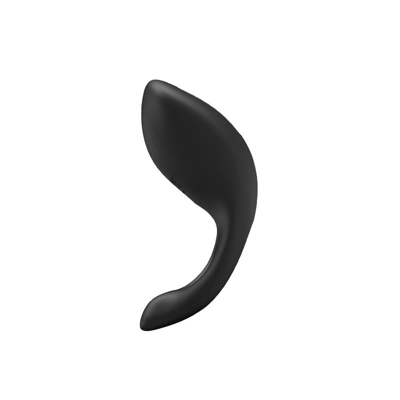 PRETTYLOVE - COCKRING GEMMA USB SILICONE BLACK