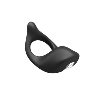 PRETTYLOVE - COCKRING GEMMA USB SILICONE BLACK