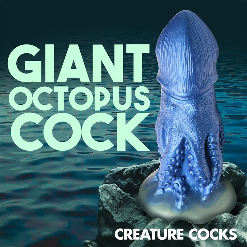 CREATURE COCKS - COCKTOPUS OCTOPUS SILICONE DILDO