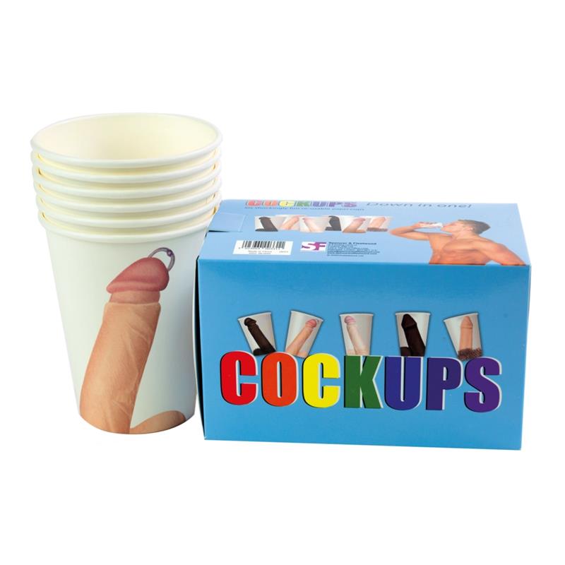 SPENCER & FLEETWOOD - COCKUPS RAINBOW PACK OF 6
