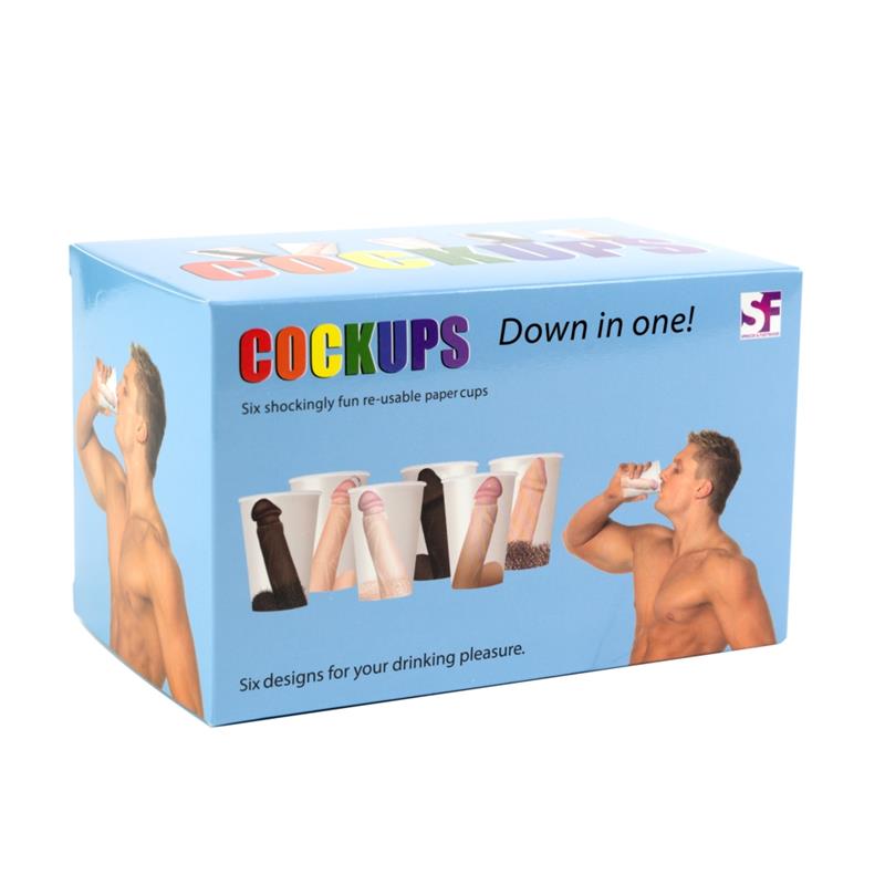 SPENCER & FLEETWOOD - COCKUPS RAINBOW PACK OF 6