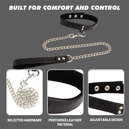 CHISA - COLAR WITH LEASH